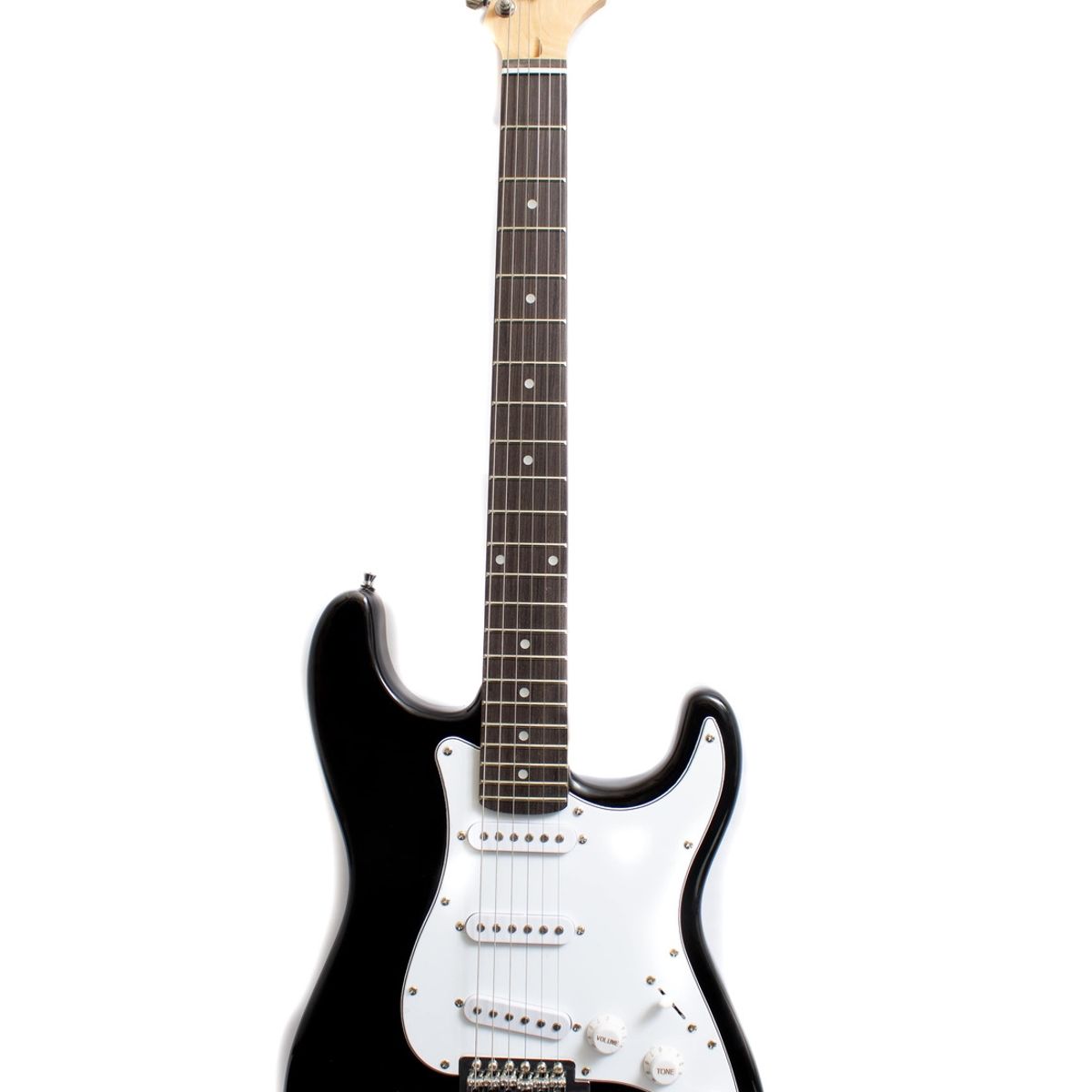 XGTR - Guitarra Eléctrica Stratocaster Negra ST111-BK XGTR
