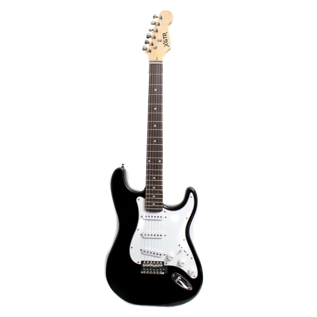 XGTR - Guitarra Eléctrica Stratocaster Negra ST111-BK XGTR