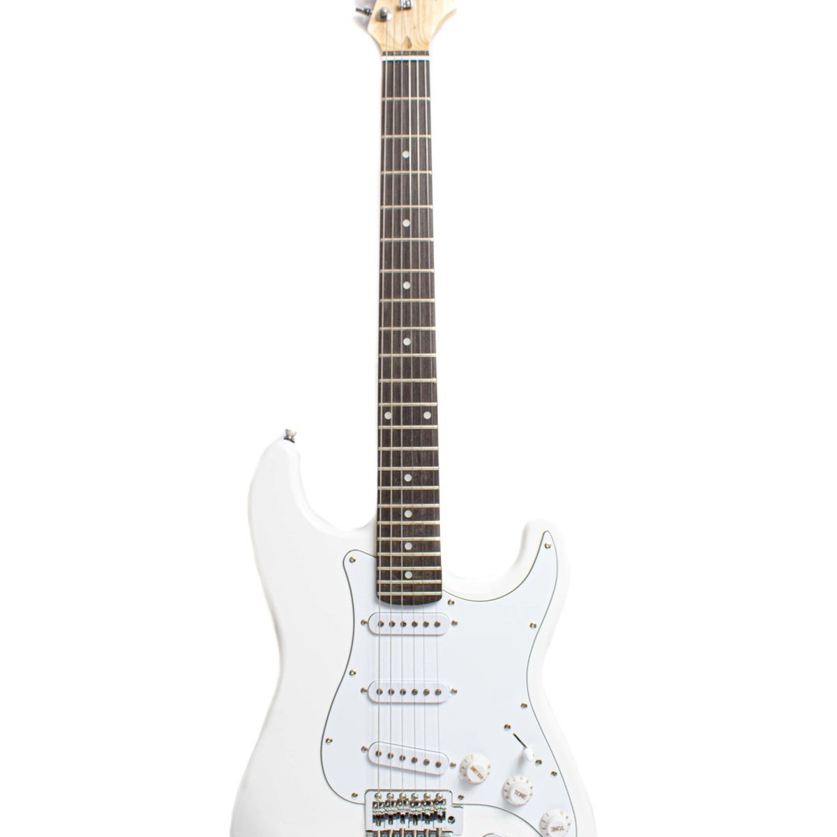 XGTR - Guitarra Eléctrica Stratocaster Blanca ST111-WH XGTR