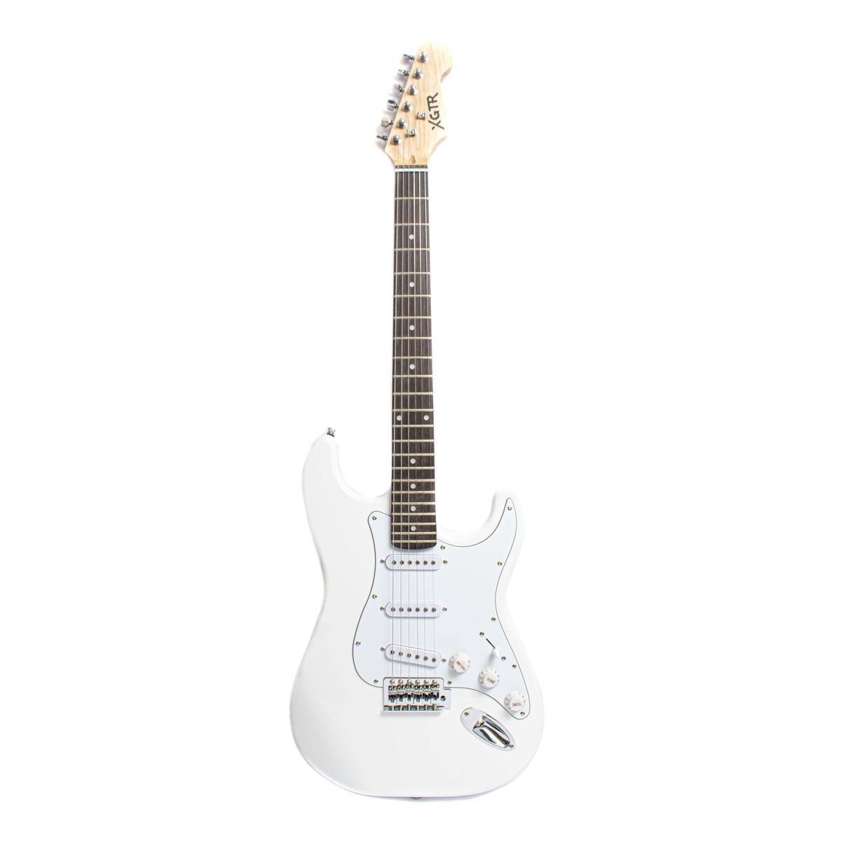 XGTR - Guitarra Eléctrica Stratocaster Blanca ST111-WH XGTR