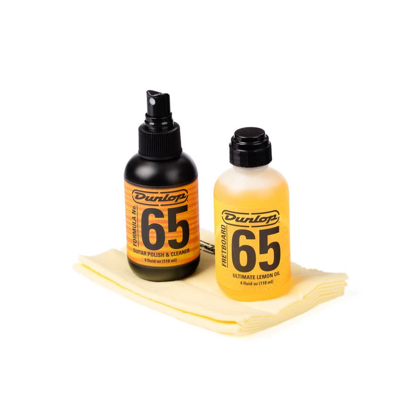 DUNLOP - Kit de limpieza para cuerpo y diapasón Dunlop 65