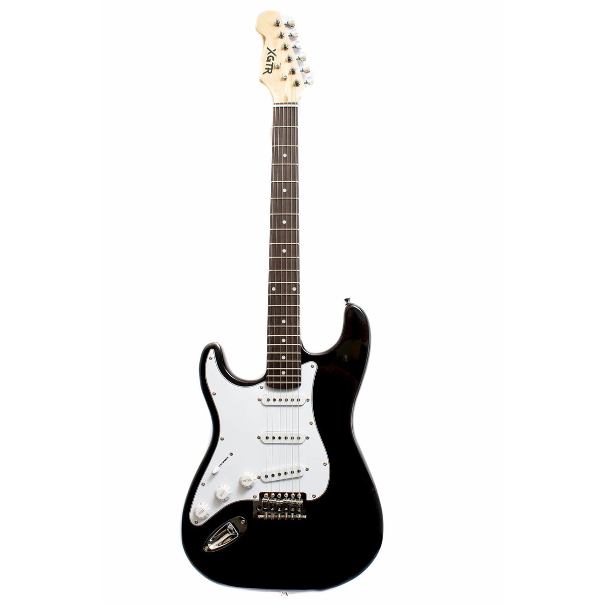 XGTR - Guitarra Eléctrica Stratocaster Negra para Zurdos ST111LH-BK XGTR