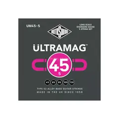 ROTOSOUND - Cuerdas de Bajo Eléctrico UM45-5 Ultramag 45-130