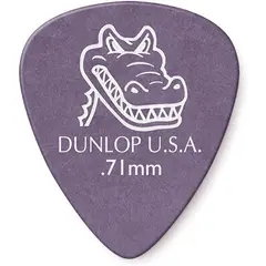 DUNLOP - Set Uñetas Gator Grip 0.71 DUNL417P.71