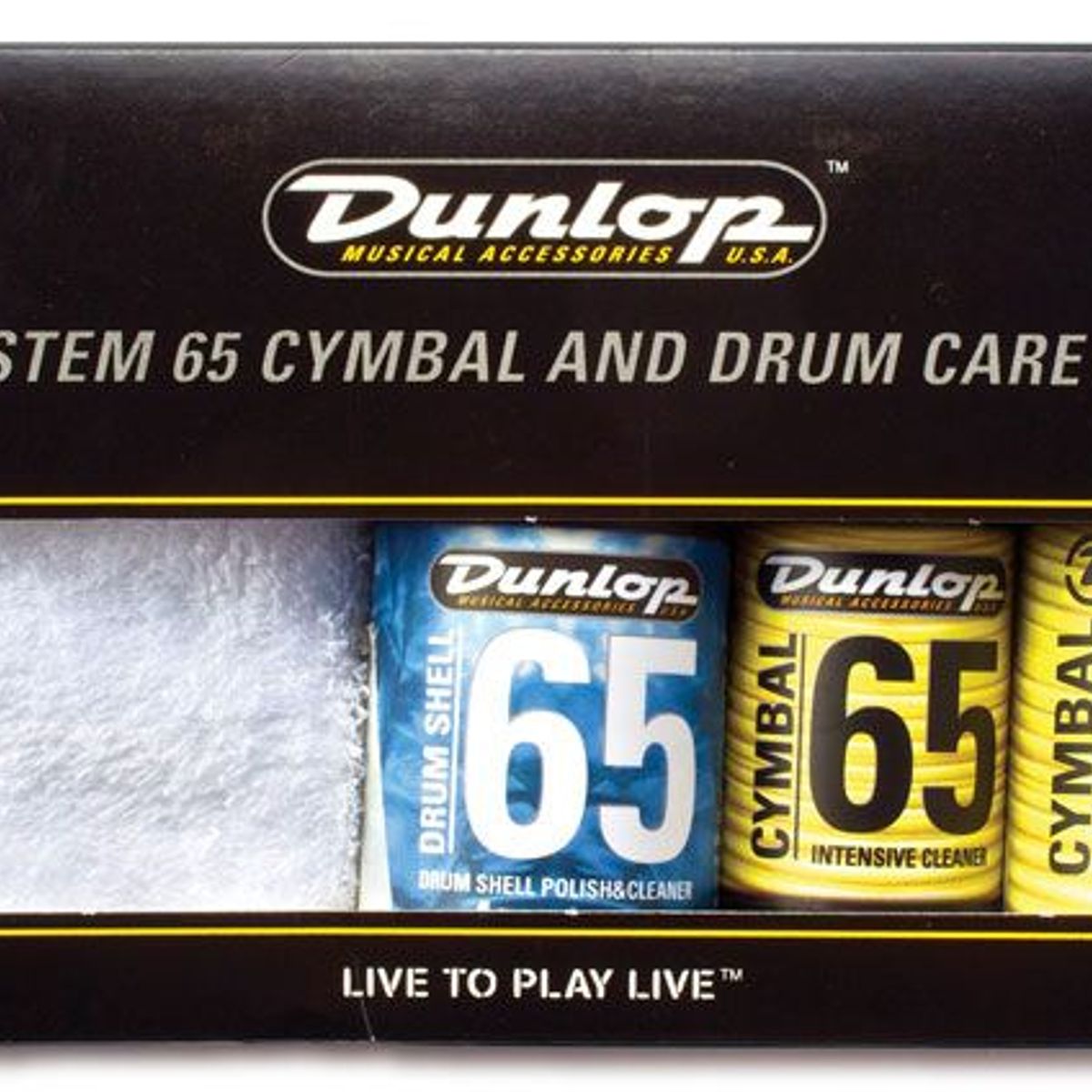 DUNLOP - Set Limpieza Dunlop para Platillos y Batería/Percusión Dunl6400