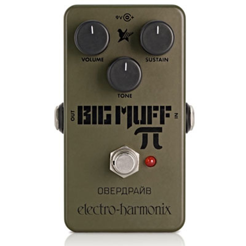 ELECTRO HARMONIX - Pedal Dist&Fuzz Green Russian Big Muff PI Electro Harmonix ELECTRO HARMONIX
