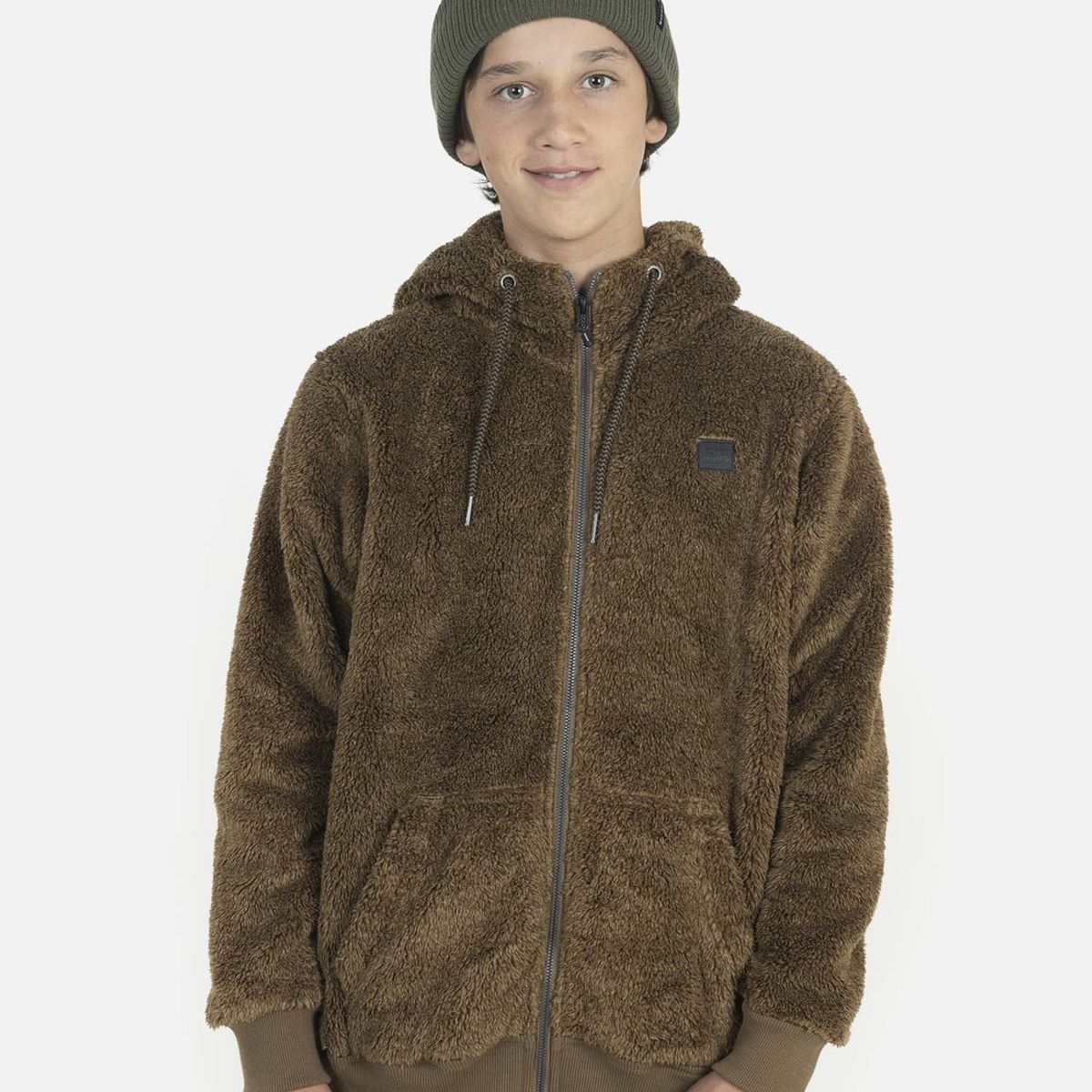 MAUI AND SONS - Poleron Juvenil 5O1691 Khaki Maui and Sons MAUI AND SONS