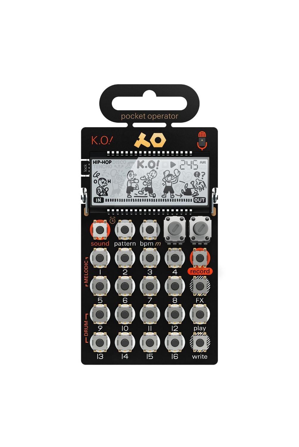 【美品・ほぼ未使用】PO-33 Pocket Operator K.O! TEENAGE ENGINEERING Te Pocket Operator Po-33 Knockout | falabella.com