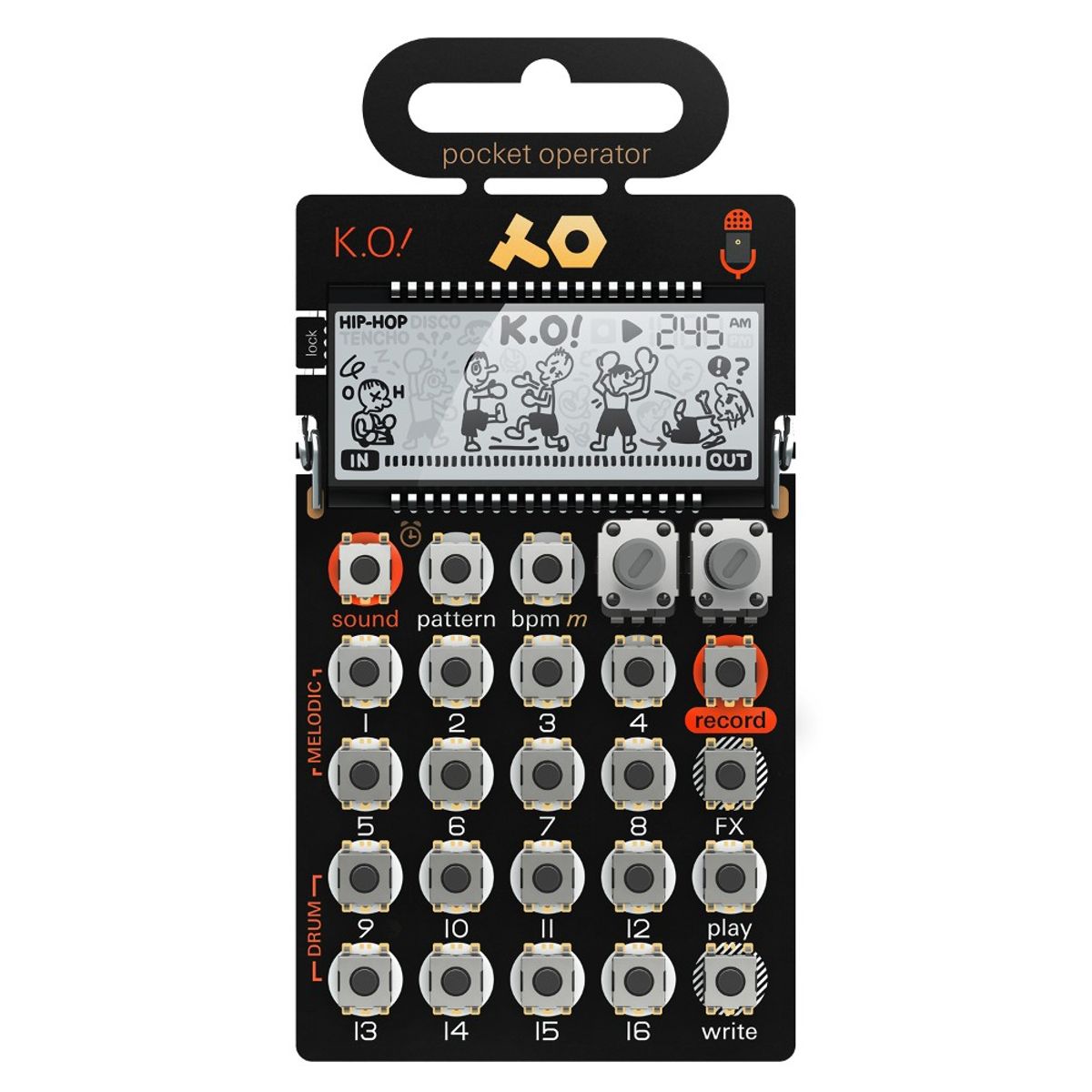 TEENAGE ENGINEERING - Te Pocket Operator Po-33 Knockout