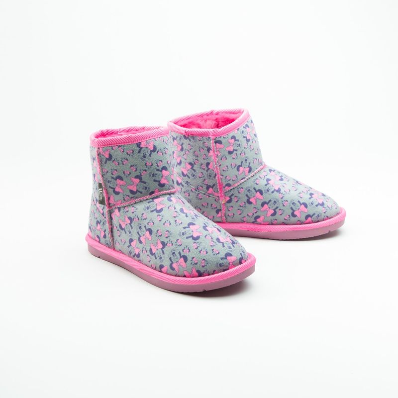 DISNEY - Bota Chiporro Niña Minnie Bella Gris Disney