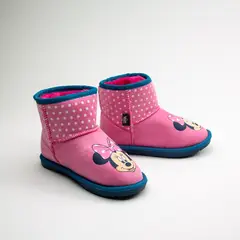 DISNEY - Bota Chiporro Niña Minnie Front Face Rosado