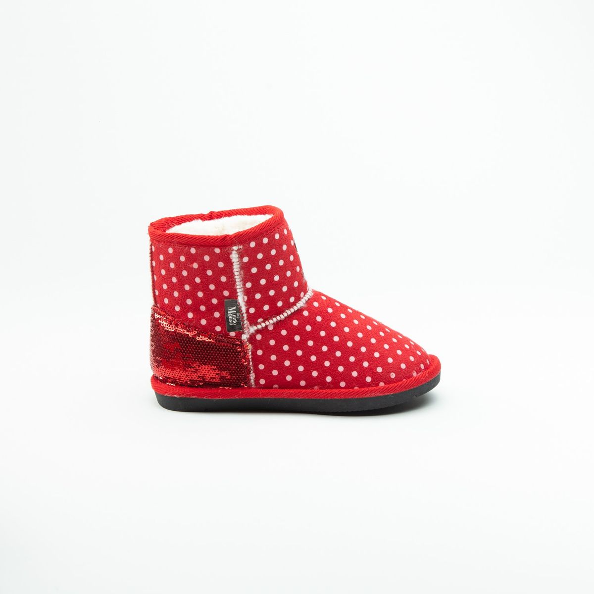 DISNEY - Bota Chiporro Niña Minnie Dots Rojo Disney