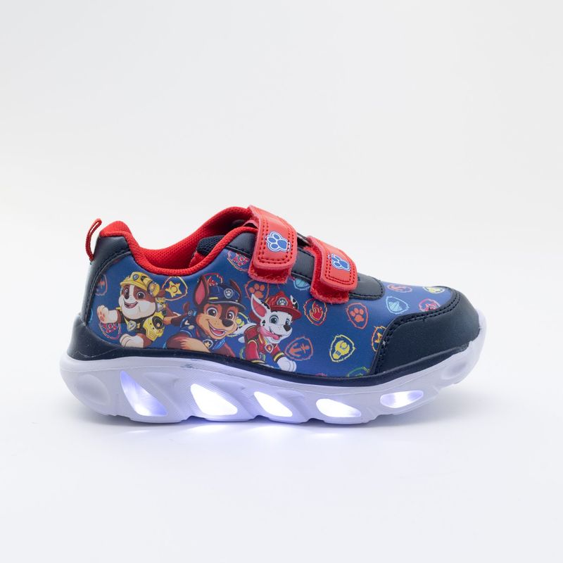 PAW PATROL Zapatilla Luces Niño Team Azul Paw Patrol