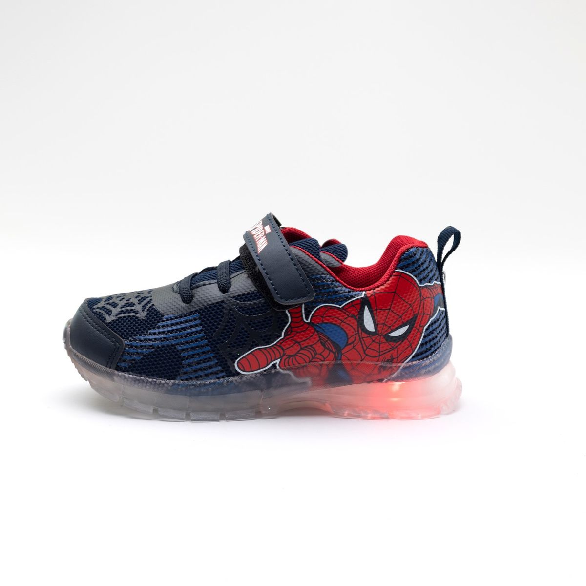 MARVEL - Zapatilla Luces Niño Spiderman Ghost Azul Marvel
