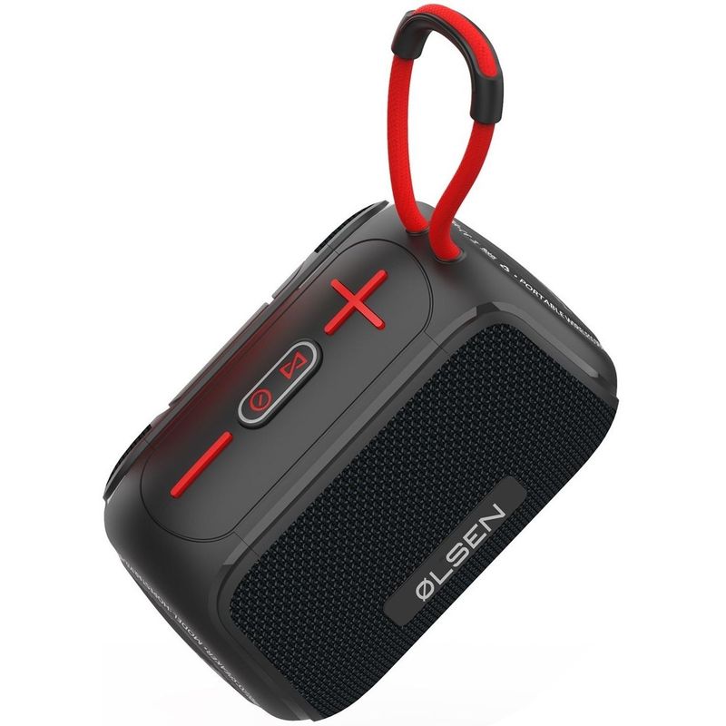 OLSEN - Parlante Bluetooth 5.0 Portatil Olsen 5w Resiste Agua Tws Fm