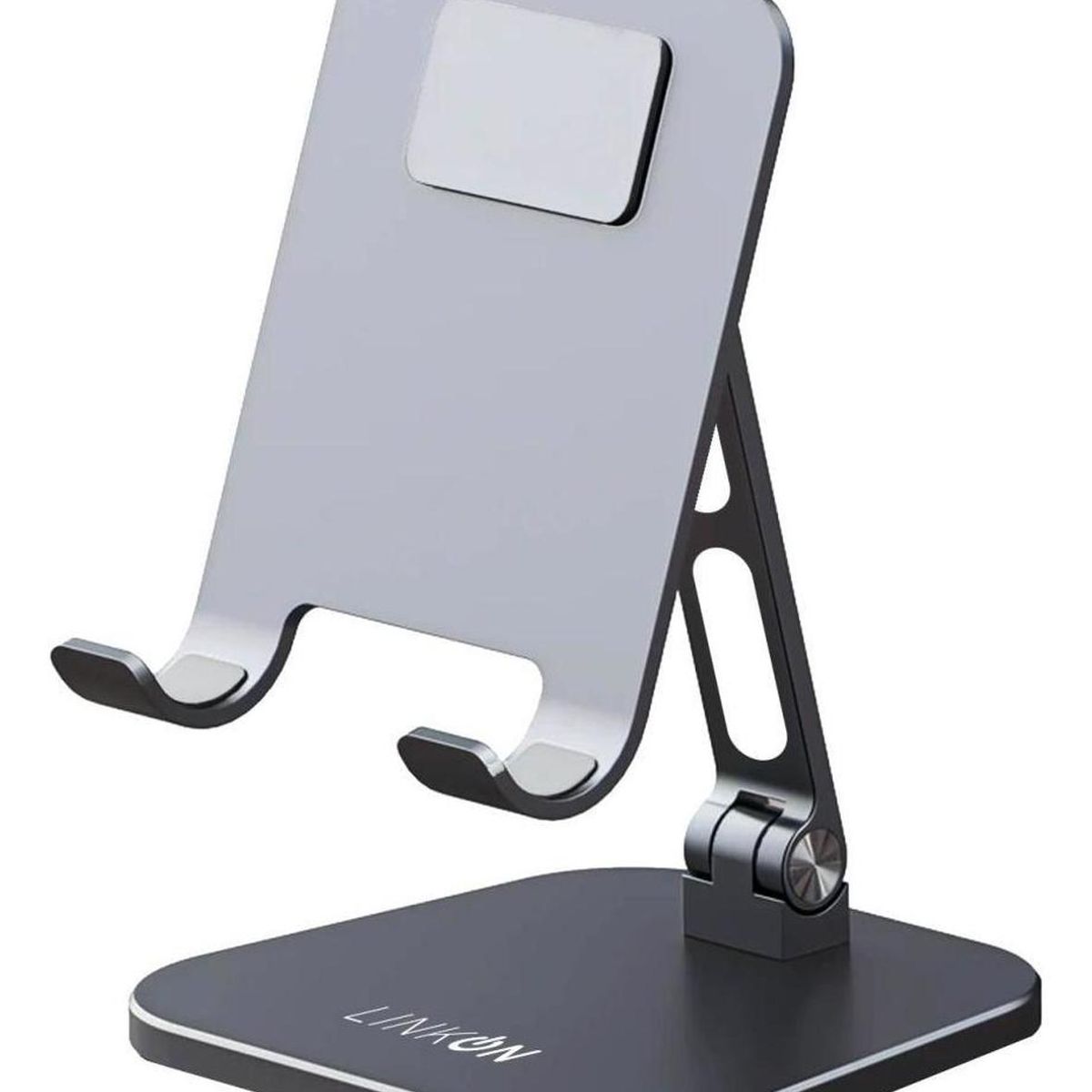 LINKON - Soporte Base Porta Celular Para iPad Tablet Escritorio Alumi