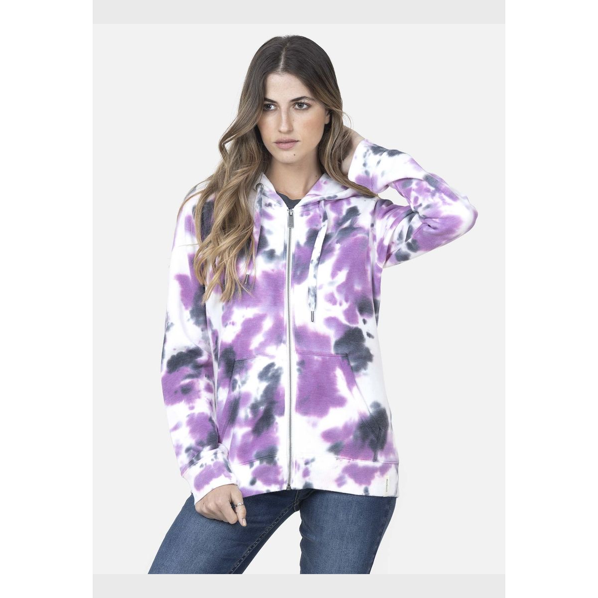 MAUI AND SONS - Fullzipper Mujer VALERIAN DYE Multicolor Maui and Sons MAUI AND SONS