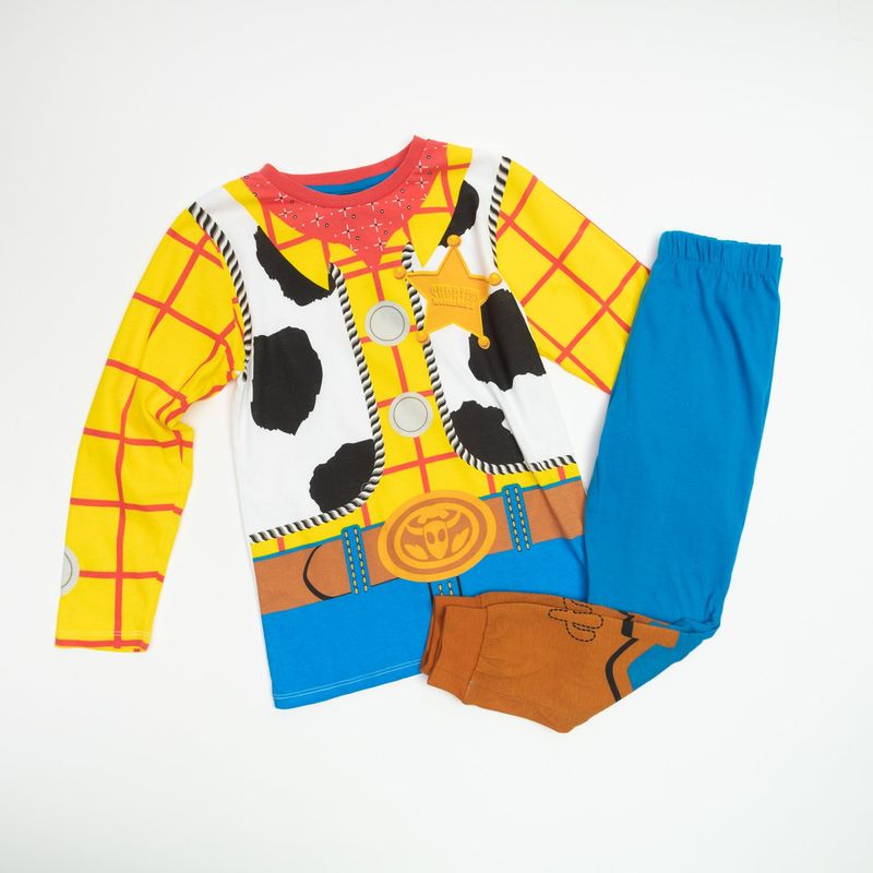 DISNEY - Pijama Niño Toy Story Traje Woody Azul Disney