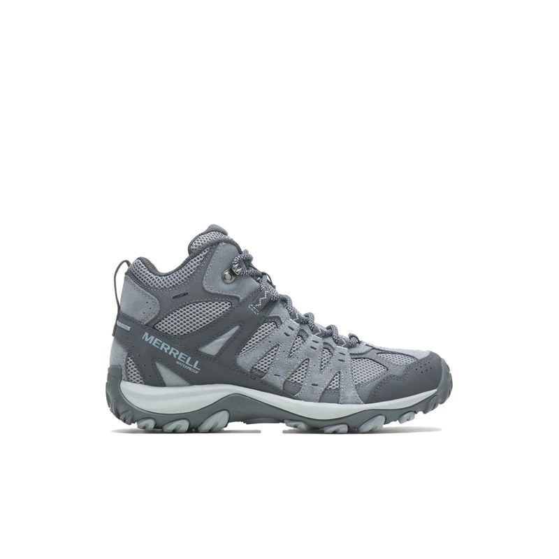 MERRELL - Botín Mujer Accentor 3 Mid Wp Verde Petróleo MERRELL