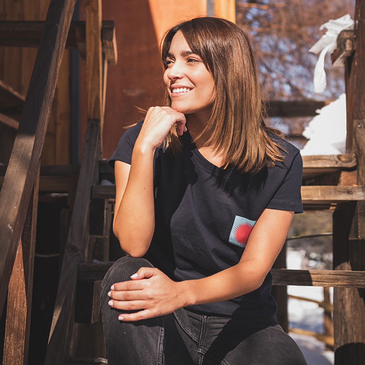 KANO - Polera Eclipse Manga Corta