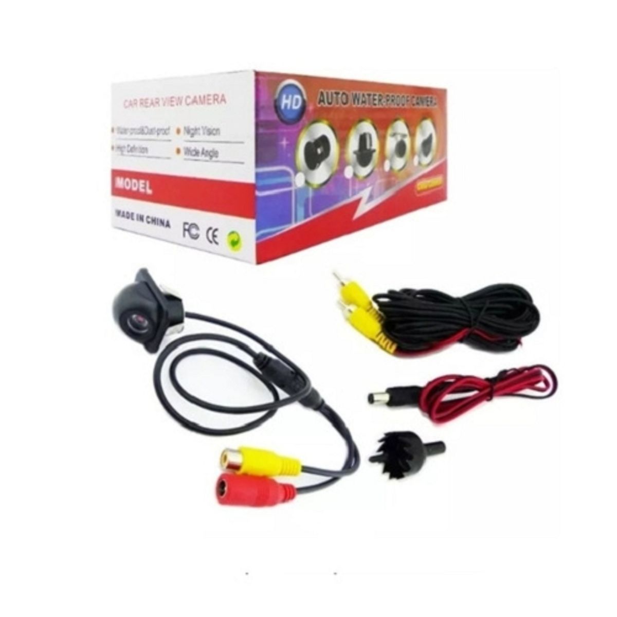 GENERICO - Cámara de retroceso angular embutida