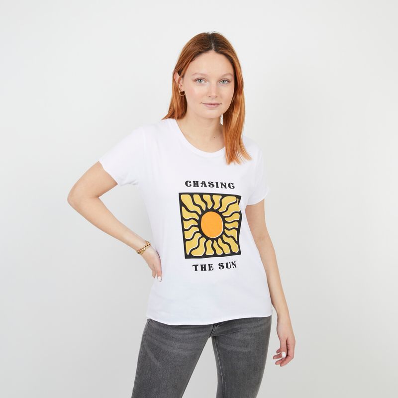 KANO - Polera Sunset Manga Corta