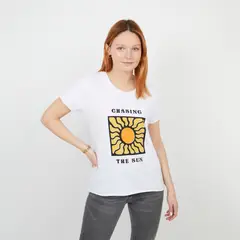 KANO - Polera Sunset Manga Corta