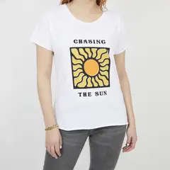 KANO - Polera Sunset Manga Corta