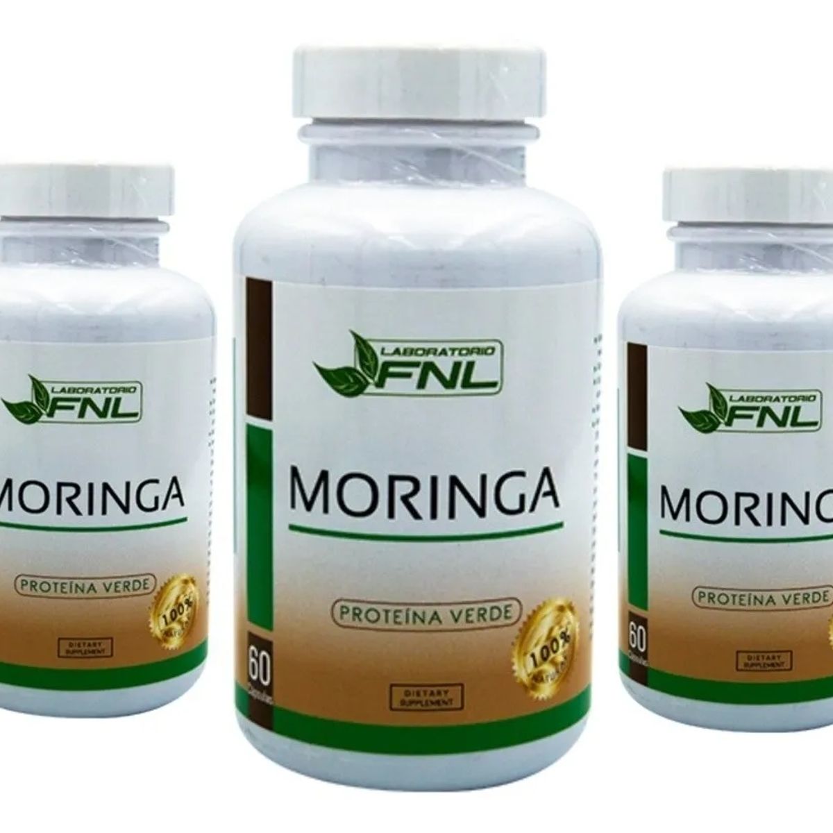 FNL - Moringa Fnl 3 Frascos 180 Caps 3x60