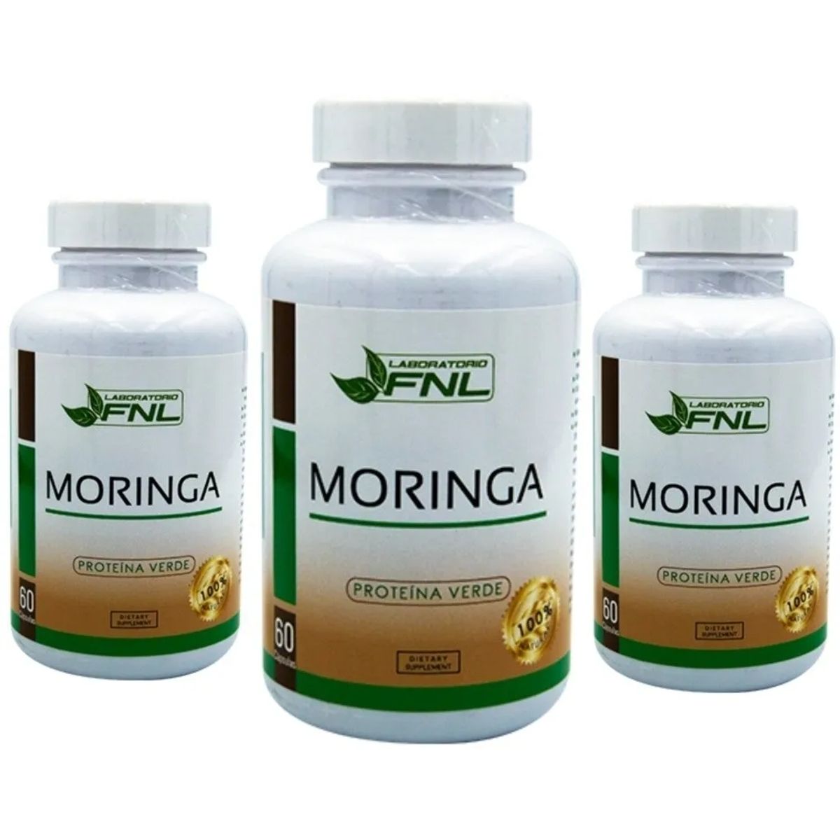 FNL - Moringa Fnl 3 Frascos 180 Caps 3x60
