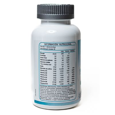 Imagen 2 del producto Vitaminas Complejo B 3 Frascos 3x90 Caps B1 B2 B3 B6 B7 B9 B12