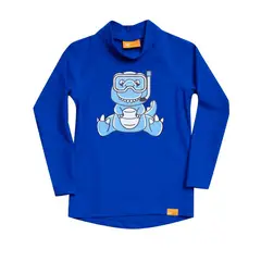 IQ - Polera manga larga diseño dino con filtro solar UV 300