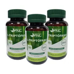 FNL - L- Triptofano 3 Frascos 270 Capsulas 3x90