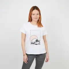 KANO - Polera Olas Manga Corta