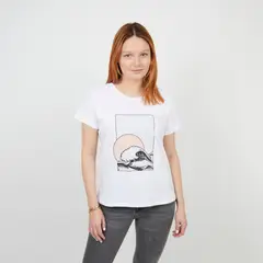 KANO - Polera Olas Manga Corta