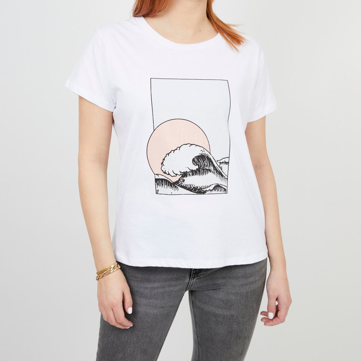 KANO - Polera Olas Manga Corta