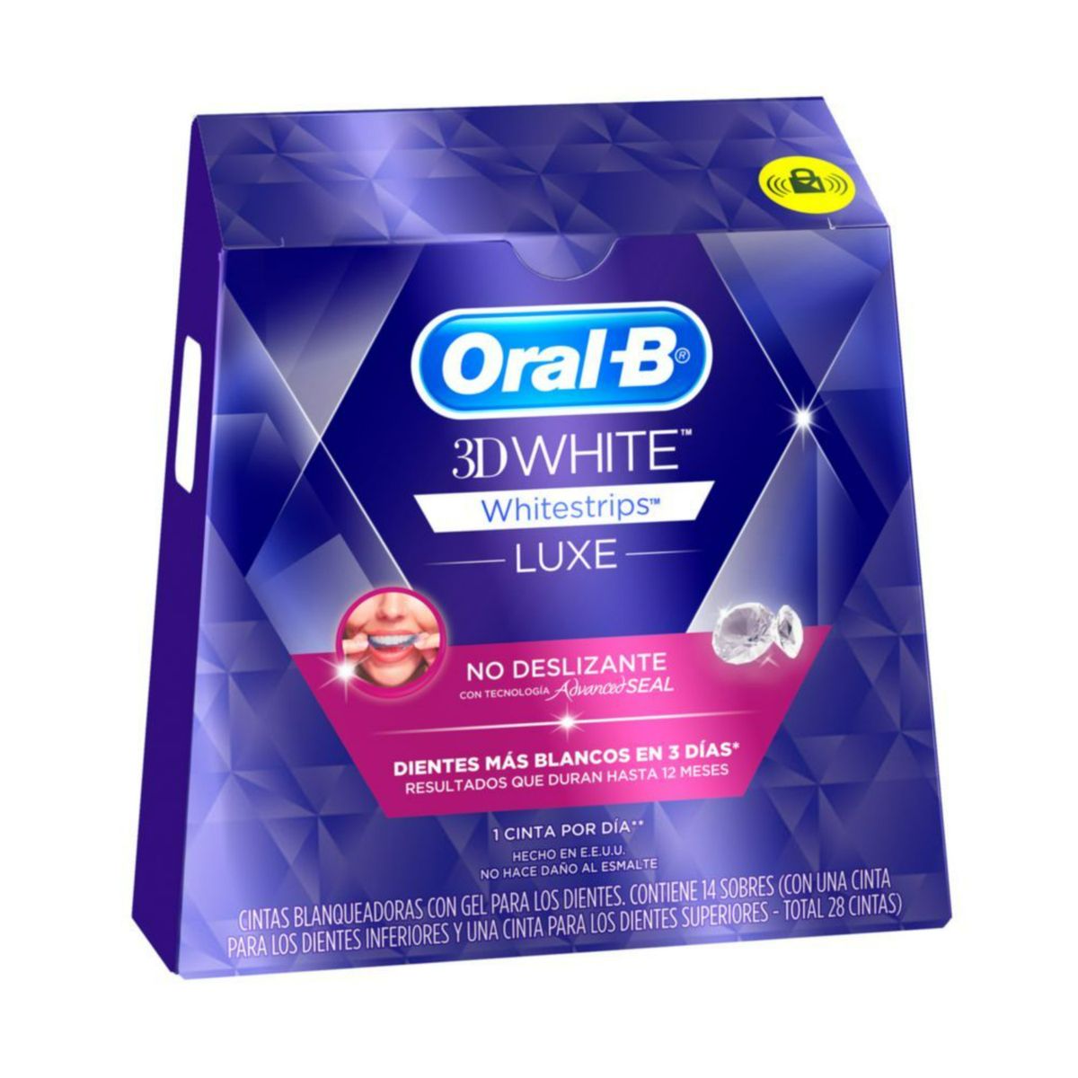ORAL B - Cintas Blanqueadoras 3D Whitewhitestripsluxe Oral-B