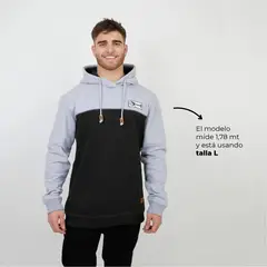 KANO - Polerón Gris con gorro