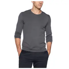 GARSIL - Camiseta Polera Manga Larga Primera Capa Bambú Hombre Cuello En V