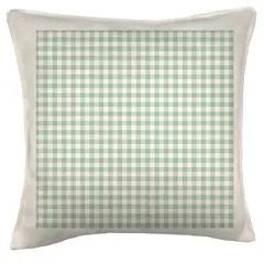 TUYO PRINT - Cojin Cuadrille Verde 45x45