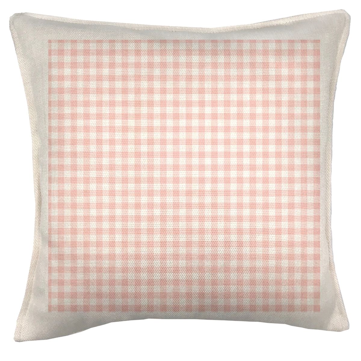 TUYO PRINT - Cojín Cuadrille rosa 45x45