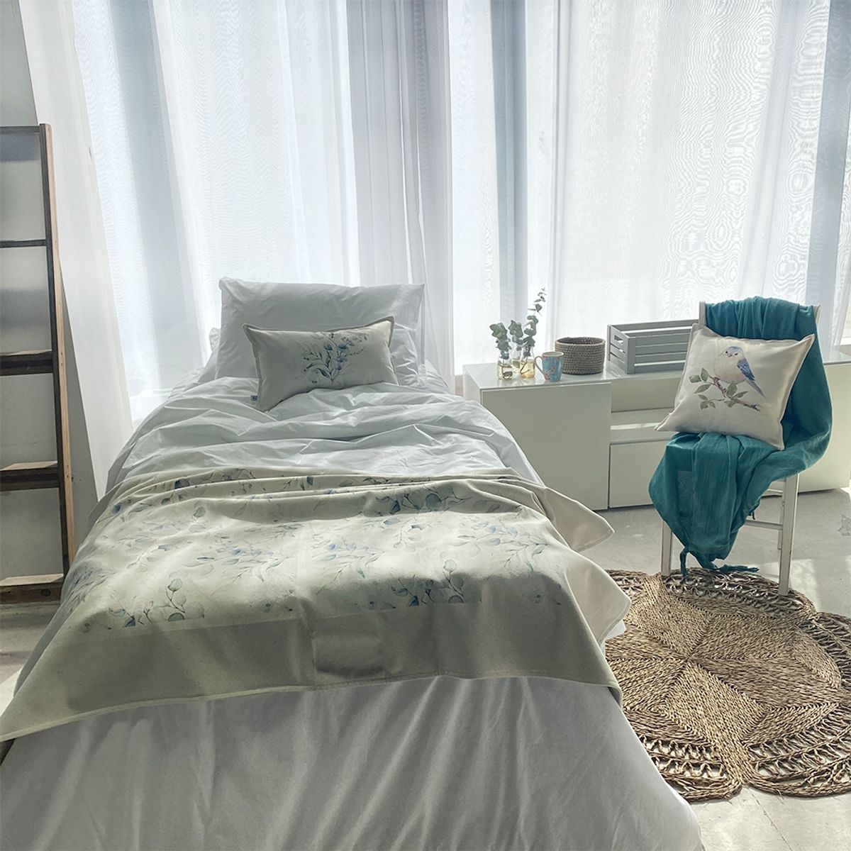 TUYO PRINT - Cojín Tuyo Print Vert 45x45