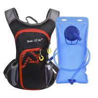 Mochila Camellback Trekking + Bolsa Hidratación 2 Negro