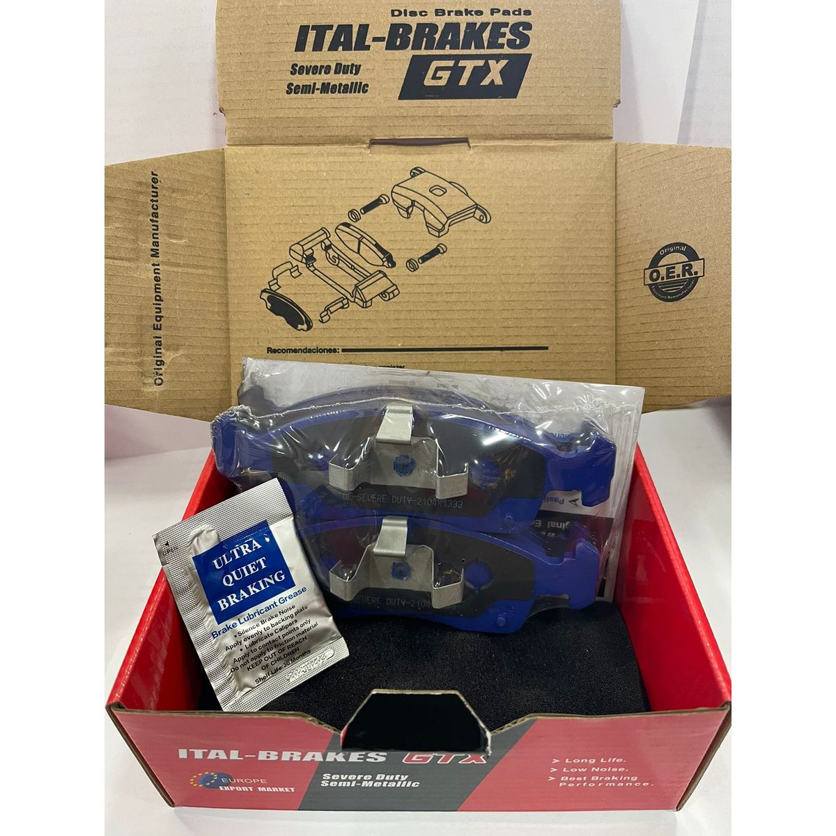 GENERICO - Pastilla de Freno ONIX y Prisma GTX