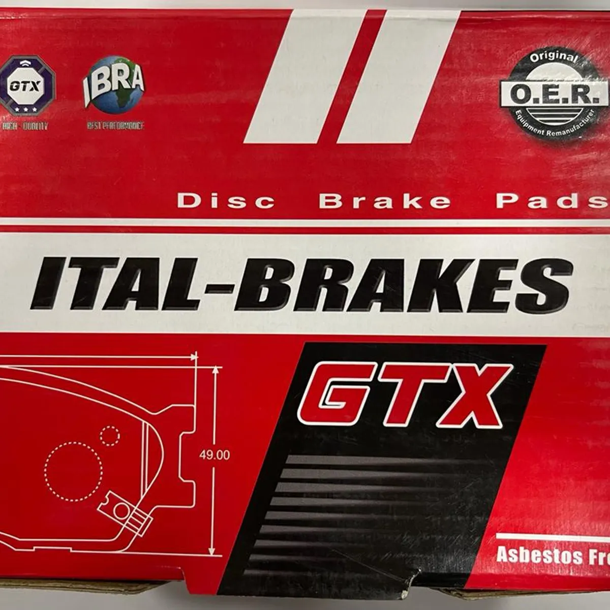 GENERICO - Pastilla de Freno ONIX y Prisma GTX