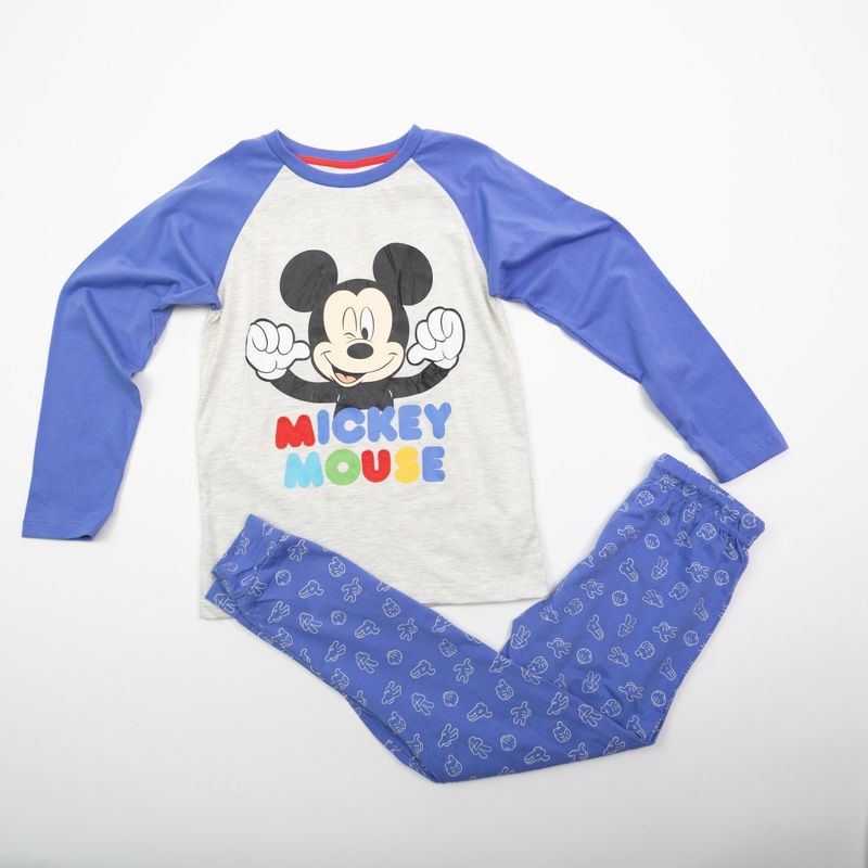 DISNEY - Pijama Niño Mickey Guiño Azul Disney