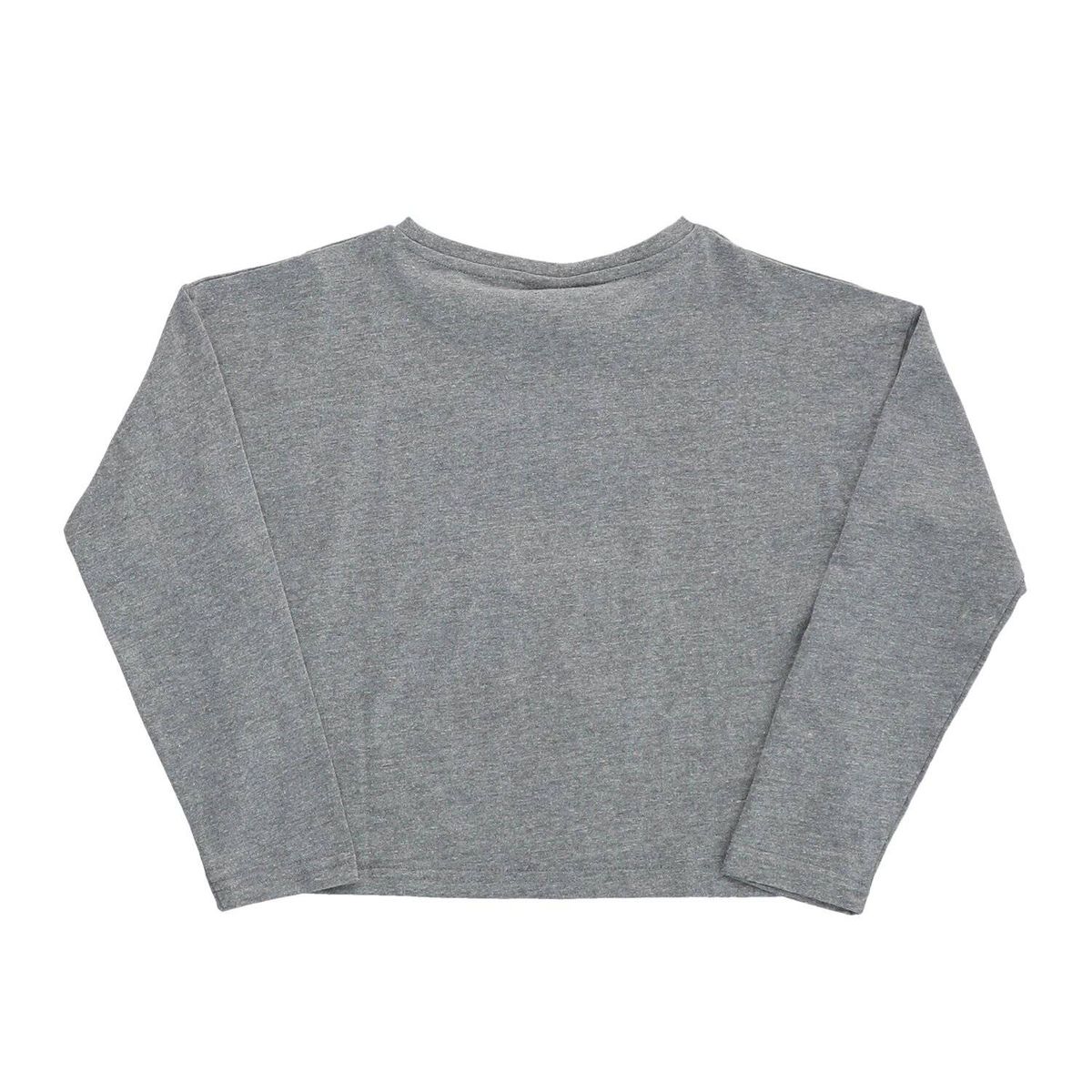 DISNEY - Polera Manga Larga Niña Minnie Gorrito Gris Disney