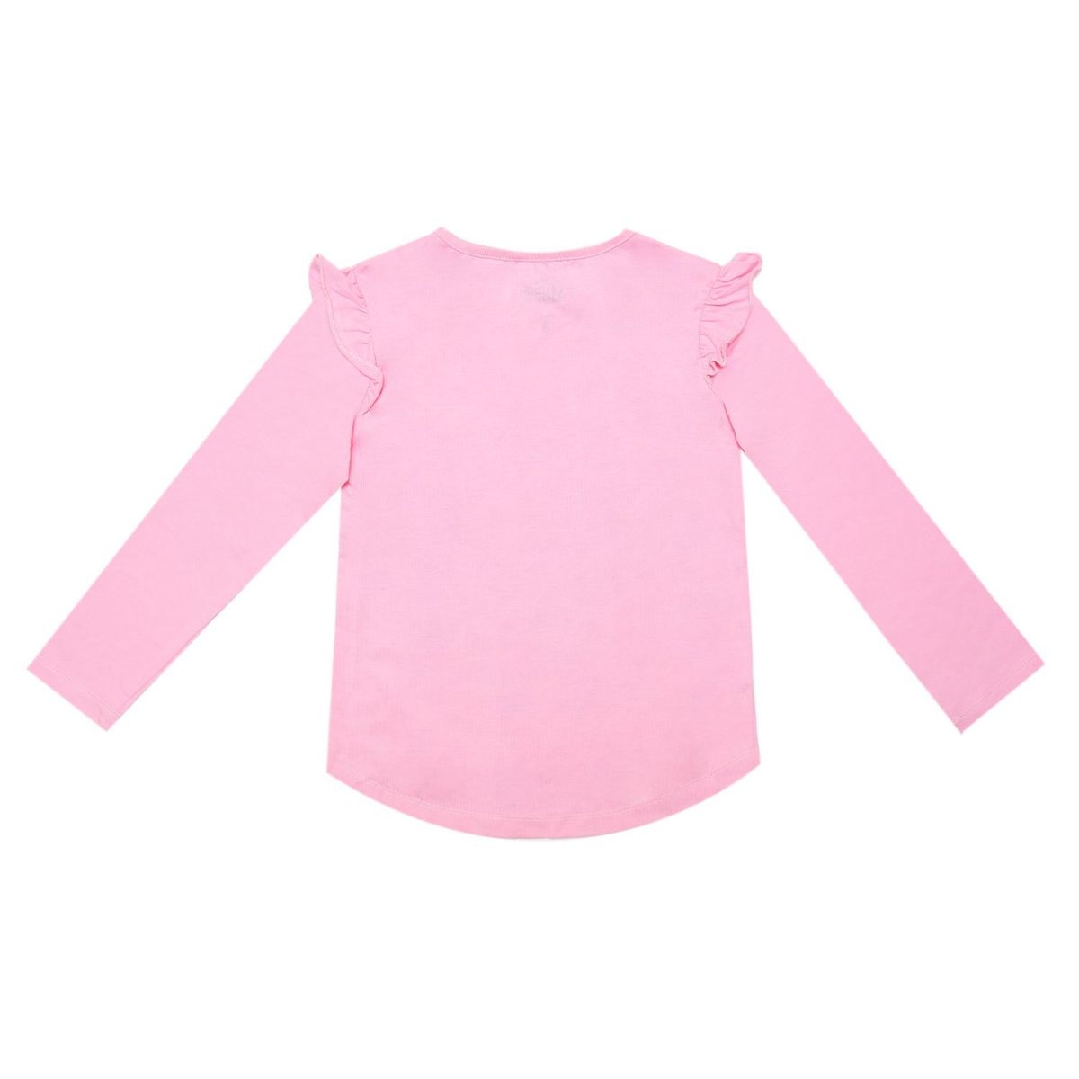 DISNEY - Polera Manga Larga Niña Minnie Wow Rosado Disney