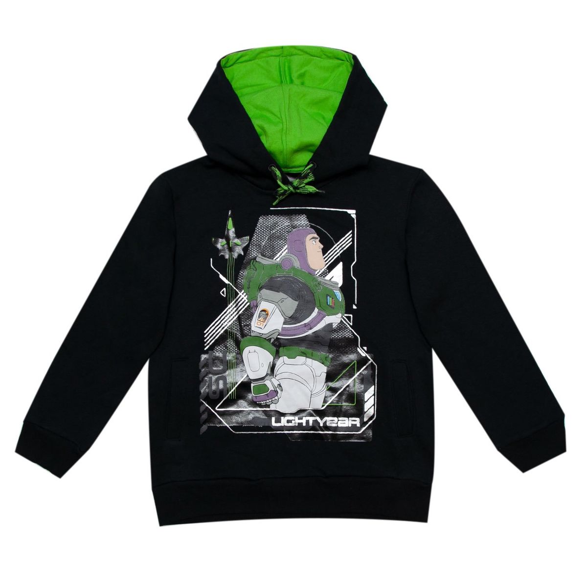 DISNEY - Poleron Niño Buzz Perfil Gris Disney