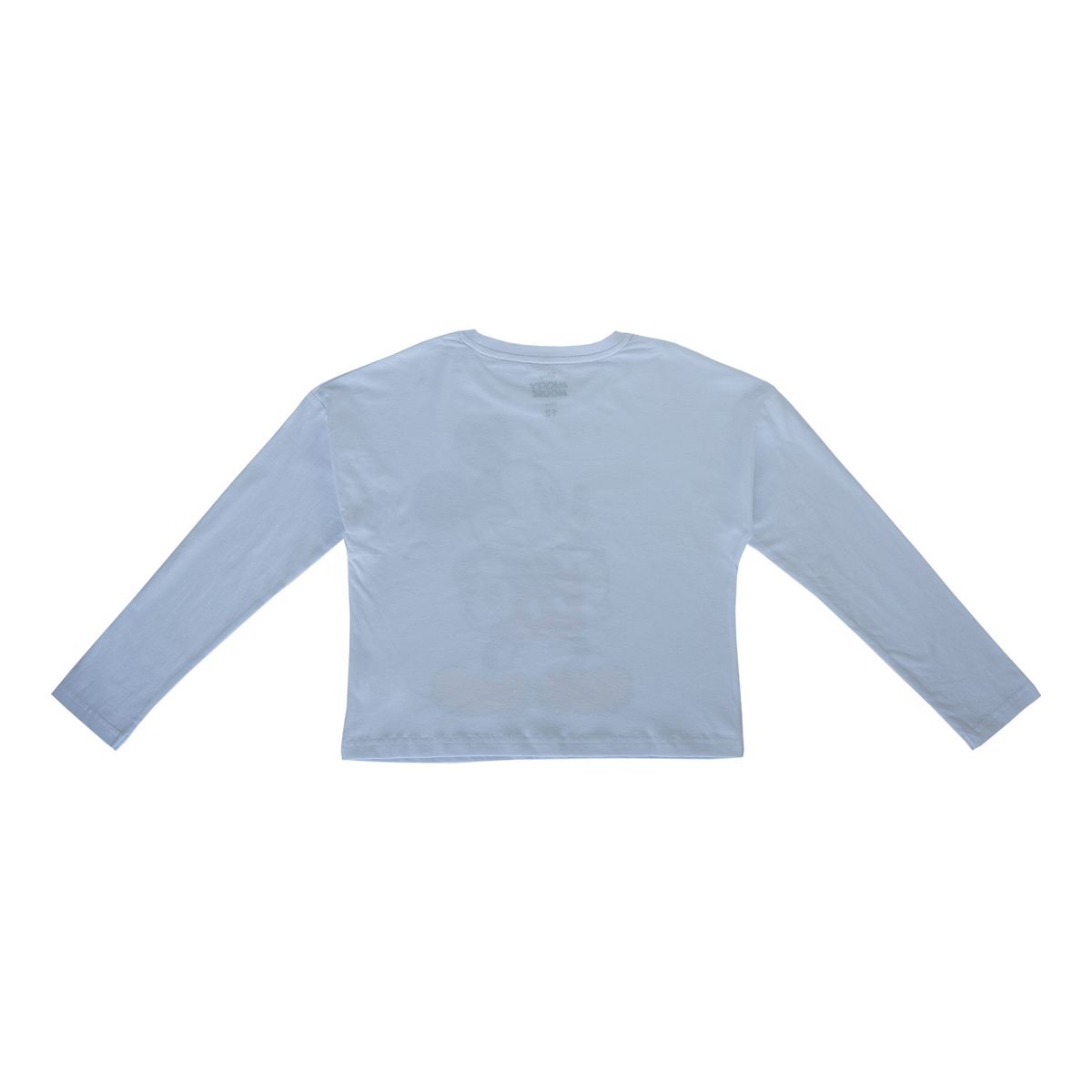 DISNEY - Polera Manga Larga Niña Mickey Solved Blanco Disney